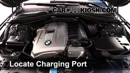 2006 BMW 530xi 3.0L 6 Cyl. Wagon Air Conditioner Recharge Freon